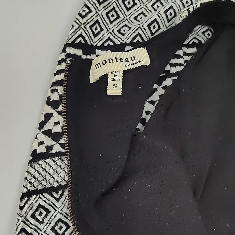 Black and White Ladies Dress Size S - Picture 4 of 5